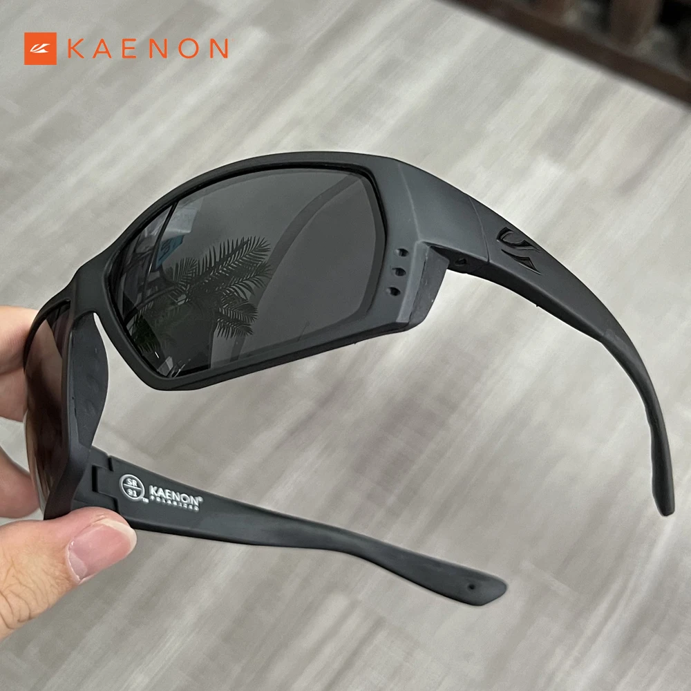 Kore Men's MAGNETIC 'Reckless' Sunglasses - Polarized, Black, Large-XL, Includes Visor Strap & Travel Tube - View #8