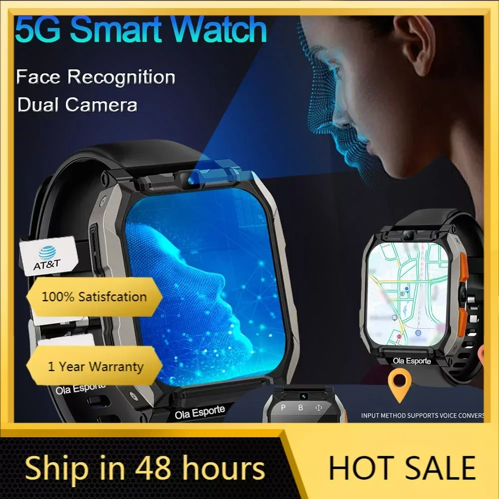 

Умные часы для мужчин и женщин, 4 дюйма, функция видеозвонка, распознавание лица, GPS-навигация, двойная камера 5 Мп, функция оплаты, Play Store, умные часы для женщин