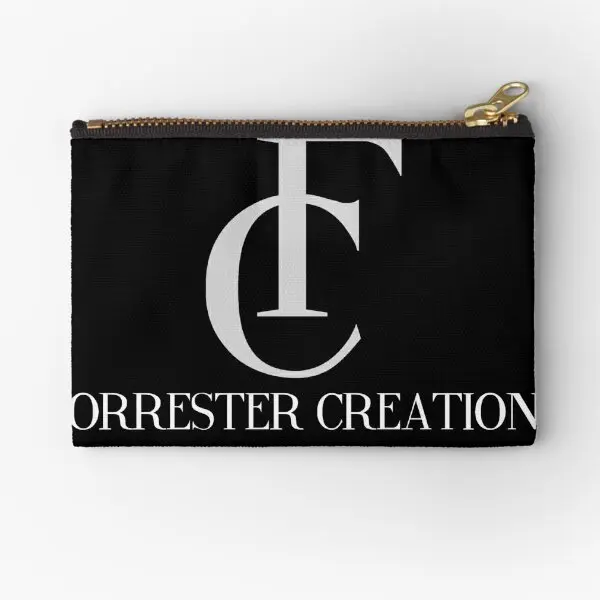 

Forrester Creations The Bold And Beautif Zipper Pouches Cosmetic Storage Pocket Socks Men Small Panties Key Women Underwear