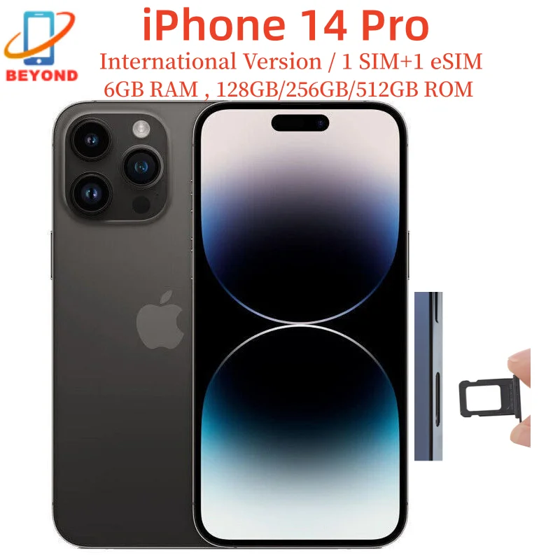 Apple-iPhone 14 Proスマートフォン,128 GB, 256 GB, 512GB rom,6 GB Apple-iPhone 14 Proスマートフォン,128 GB, 256 GB, 512GB rom,6 GB