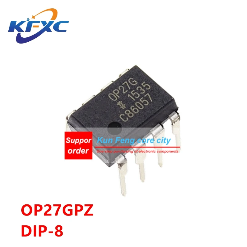

OP27GPZ DIP-8 Original and genuine Low noise precision operational amplifier