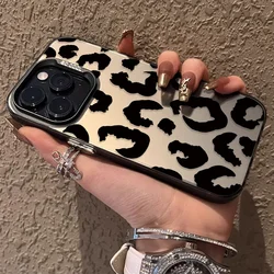 Leopard Print Luxury Matte Hard Case - Galaxy A04E (1)