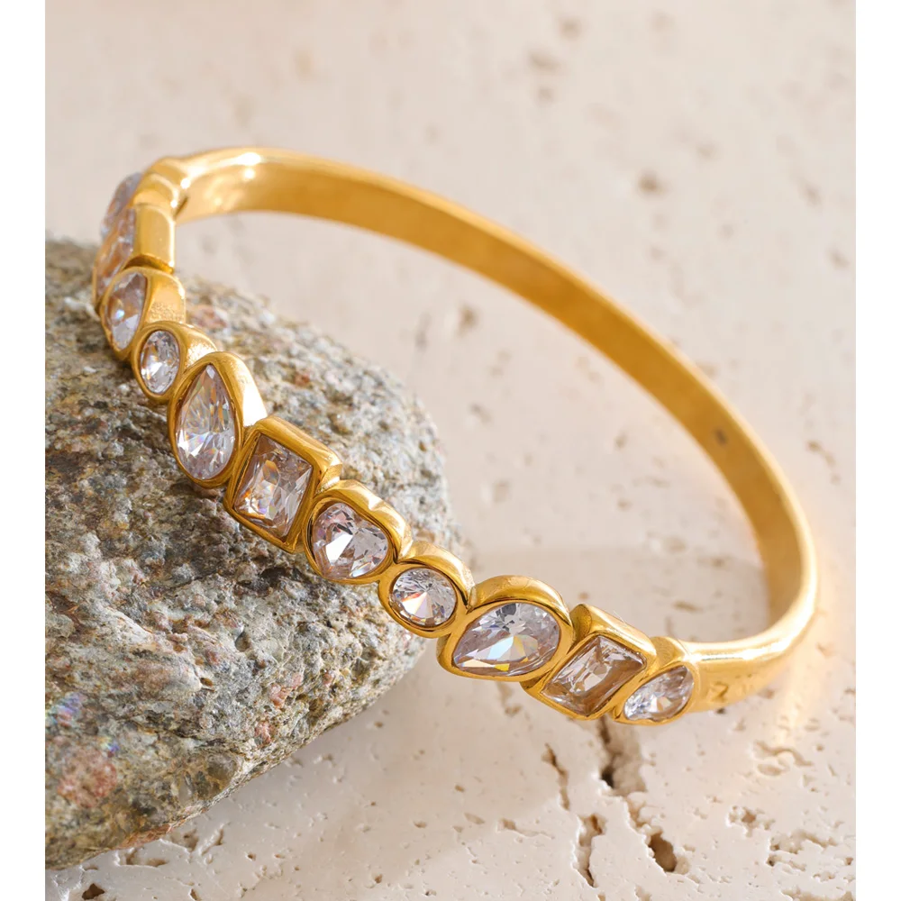 Yhpup Stainless Steel Bangle Waterproof