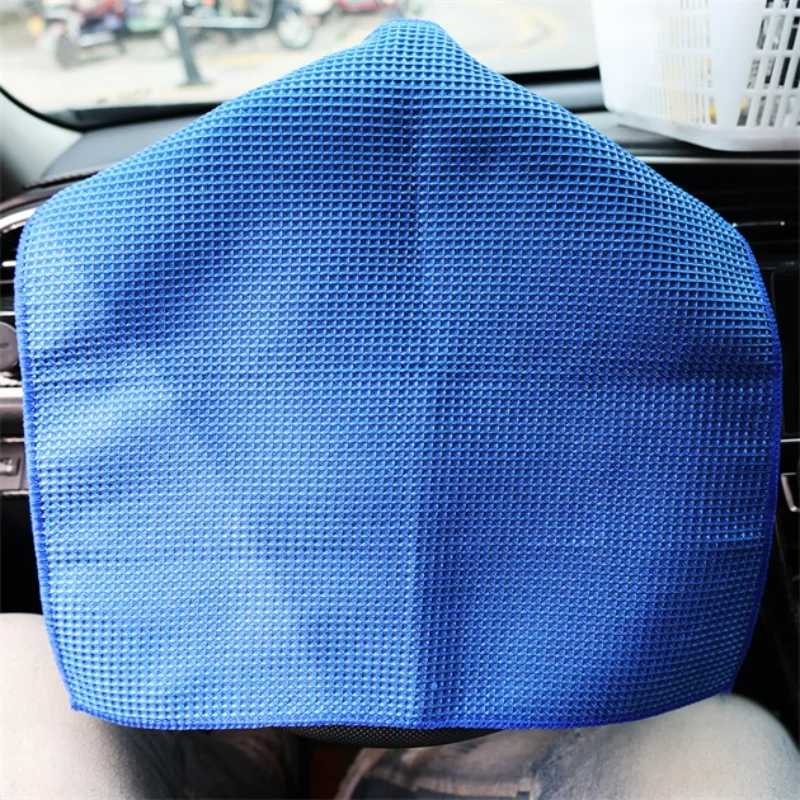 Ultra-Absorbent Microfiber Waffle Weave Cleaning Towel for Home and Auto Detailing