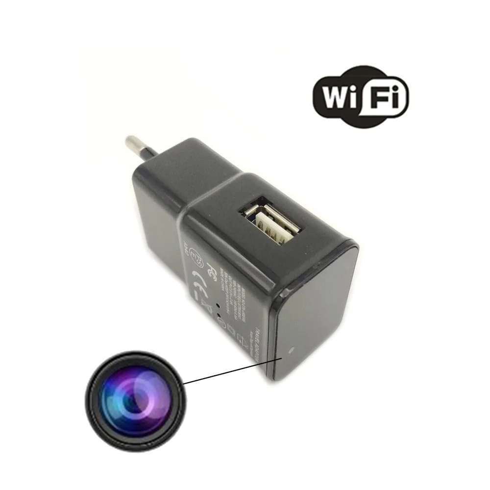 USB Charger Adaptor Mini Camera Wireless IP Camera HD 1080P Surveillance Wifi Real-time Live Streaming App Remote Monitoring wireless hidden camera with audio