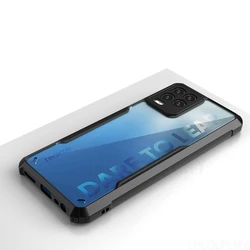 Acrylic Shockproof Silicone Soft Protective Phone Case for Realme 6 (6S) (Black)