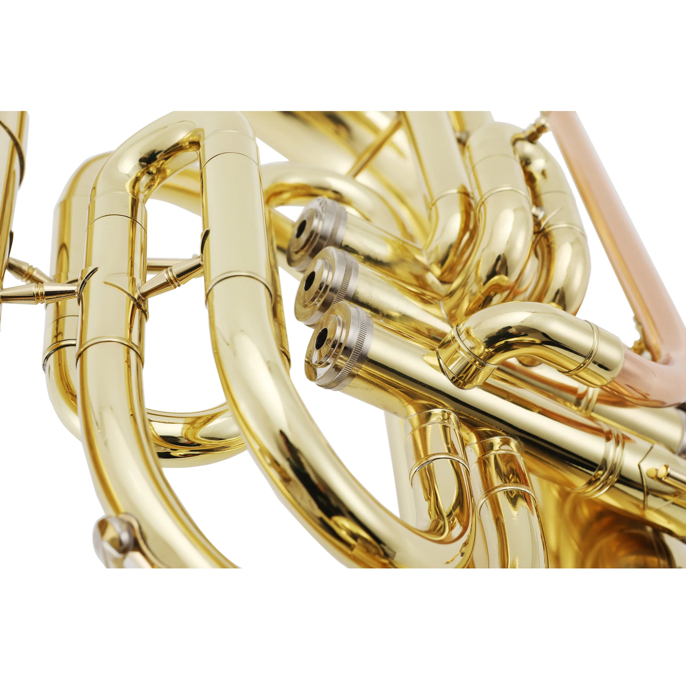 SEASOUND Cheap High Quality Gold Marching Instrument 3 Pistons Euphonium JYMEP7321