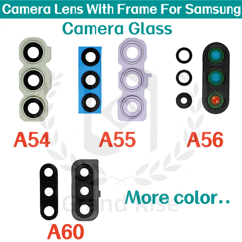 High-Quality Rear Camera Glass Lens with Frame and Adhesive Replacement