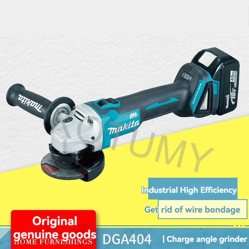 Brushless Electric Angle Grinder Variable Speed Fit Makita 20v Battery Grinder Cutting Machine