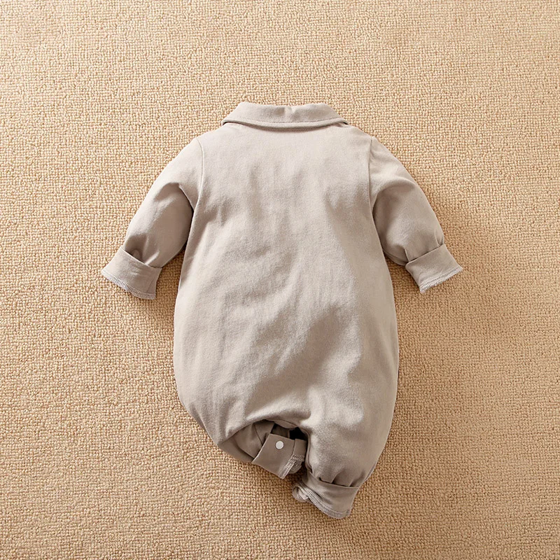 Newborn Clothing Casual Color Blocking Polo Shirt Cotton