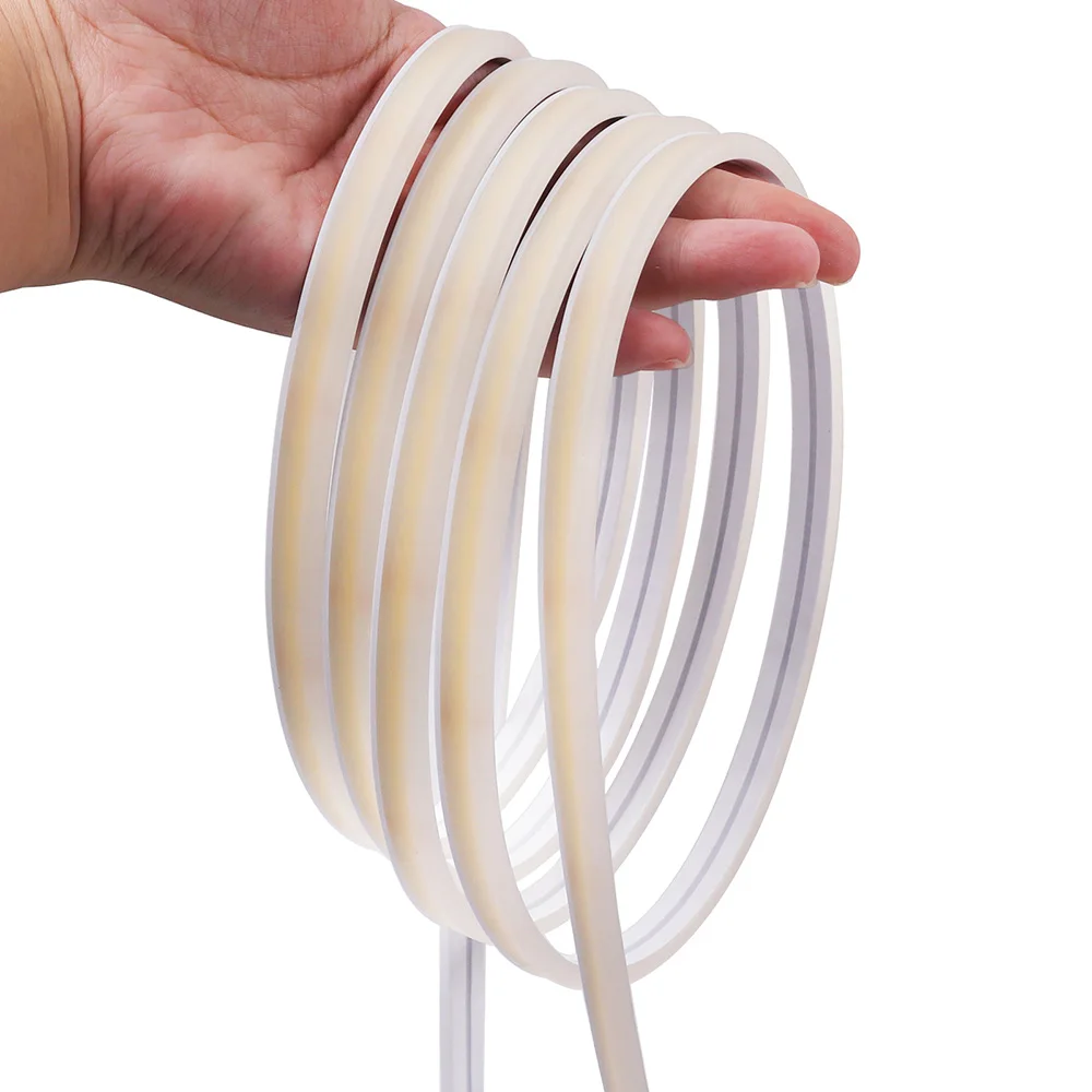 Description Picture 3 of itemSuper Bright COB LED Neon Light Strip 2 Sided 12V 24V Rope Lights 320LED/m Flex Linear Lighting 1m 2m 5m 10m 20m 0.5m Waterproof