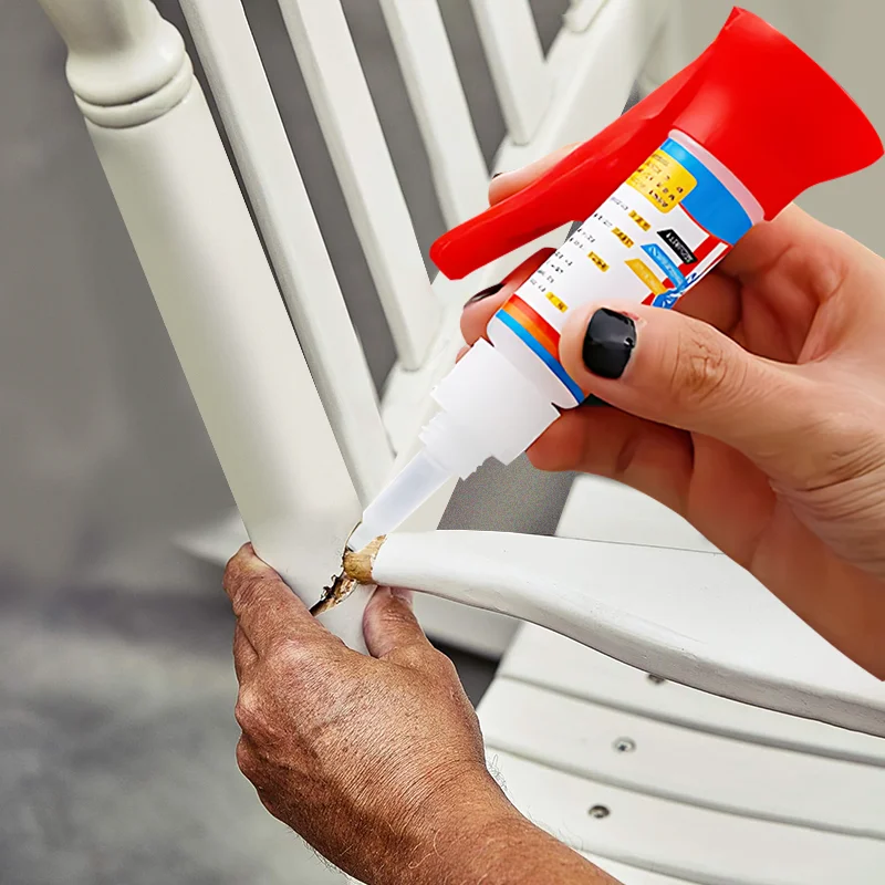 1/2/3 pezzi Colla super potente Colla ad asciugatura rapida Colla per riparazione saldatura Versatile per ceramica Vetro Gomma Plastica Legno Pelle - immagine 4