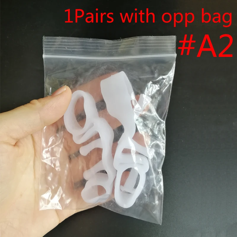 1 Çift Esnek Ayak Ortez Kompakt ve Zarif Görünüm Kavisli Ayak Parmaklarından Giderilmesi Örtüşen Ayak Bakımı Aracı