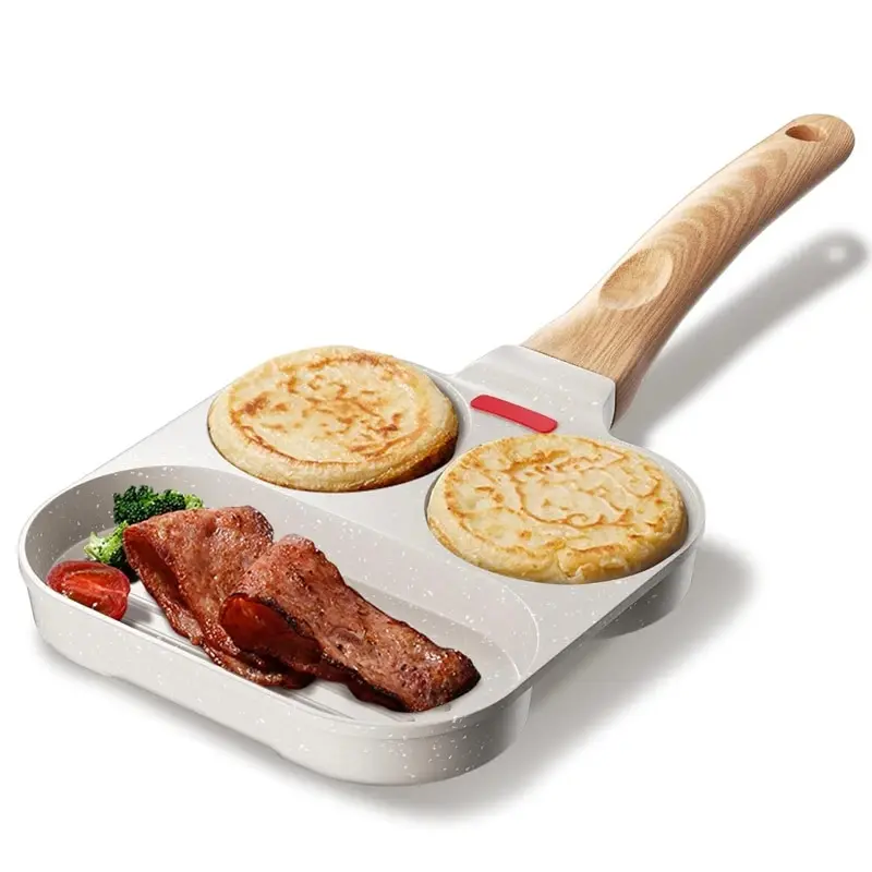 Omelet Pan Non-stick 3 Hole/4 Hole