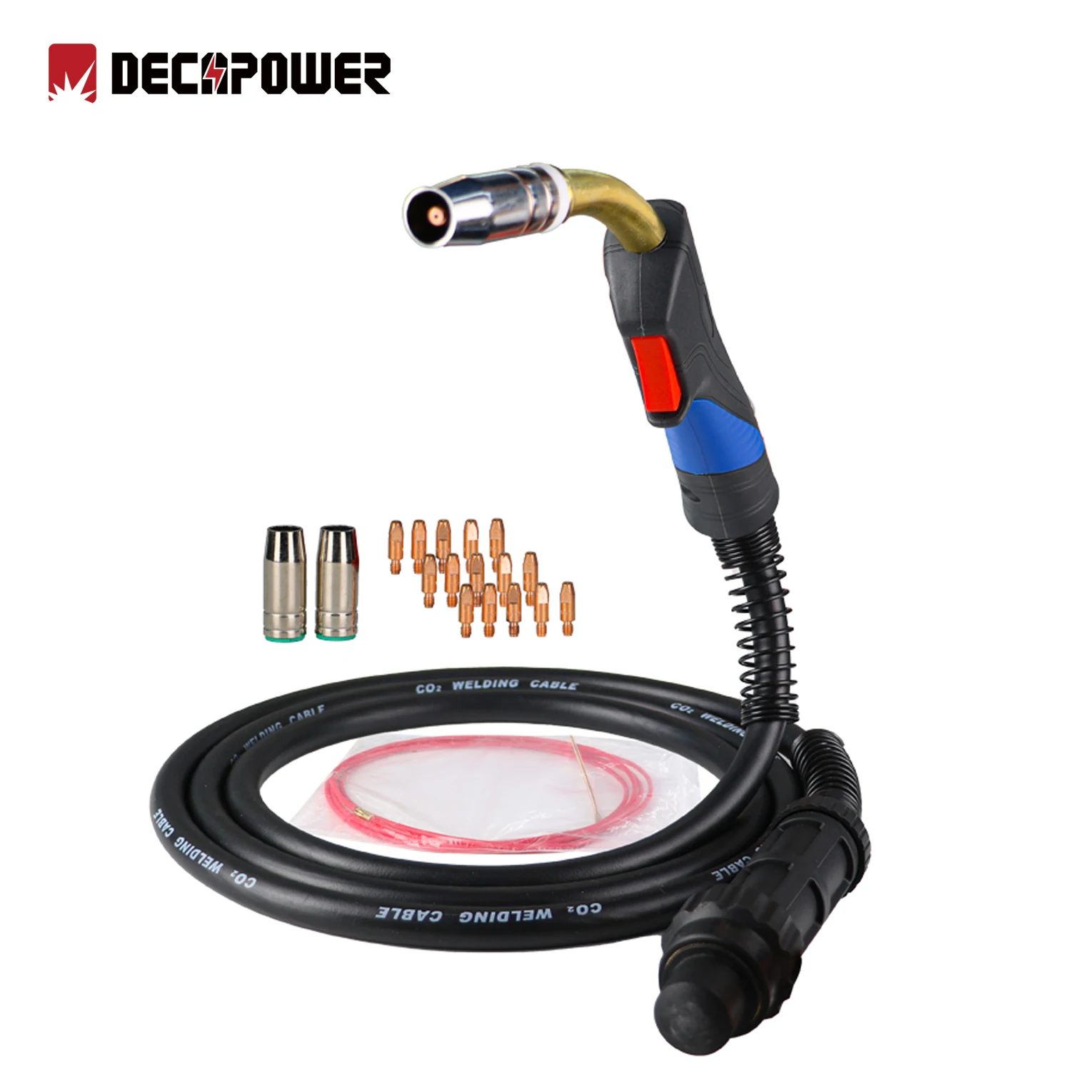 Decapower 25Ak Mig Torch 3 Metri Per Saldatura Mig