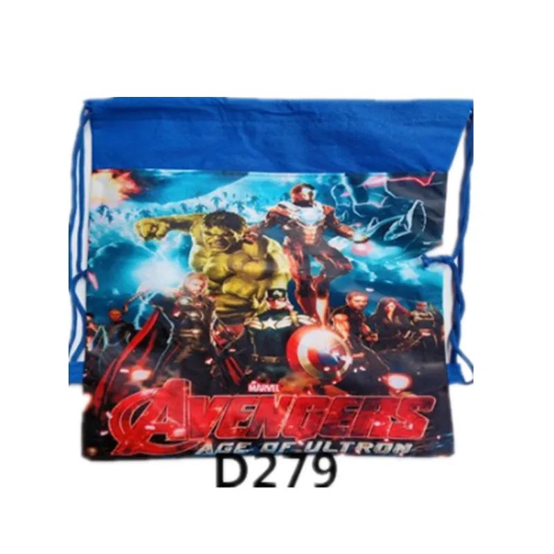 Sac à dos en tissu Non tissé Disney Avenger pour fête prénatale, 6