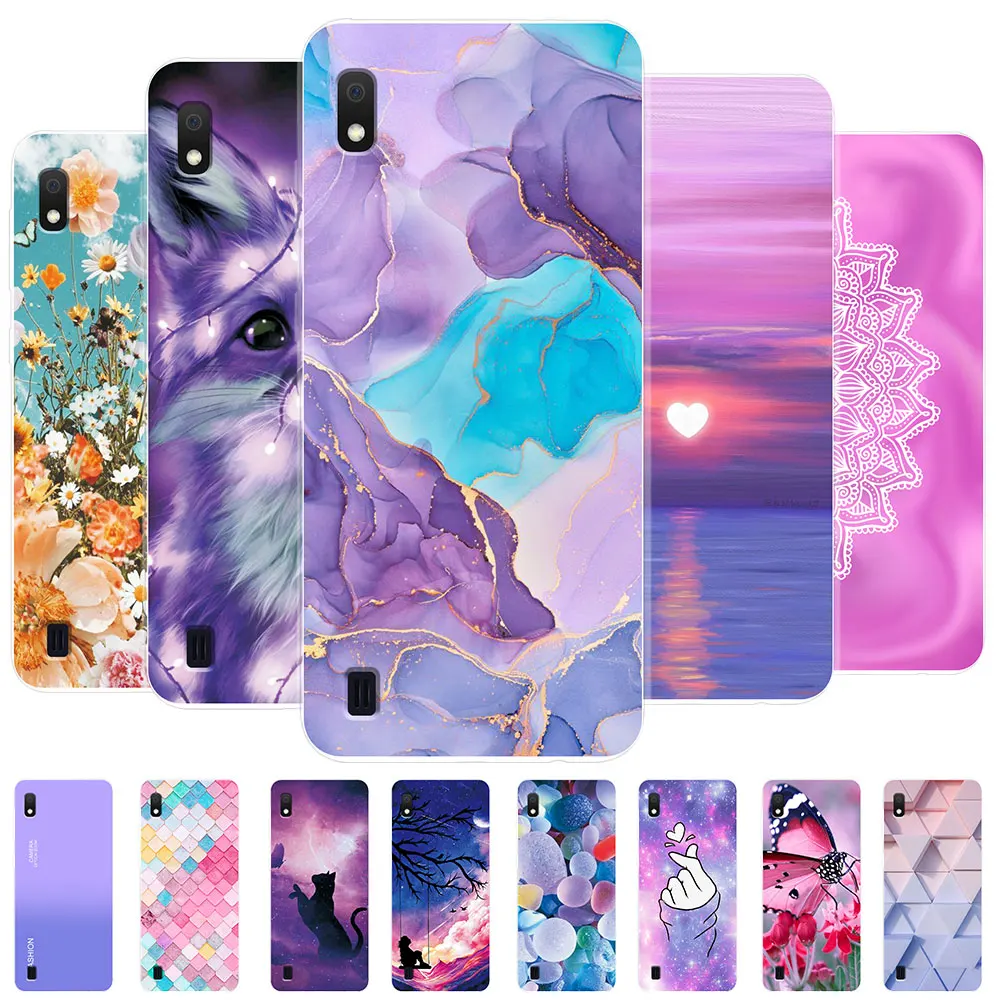 Per Samsung A10 Custodia 2019 Custodia Morbida In Silicone Per Samsung Galaxy A10 A10S Cover Posteriore Trasparente Su Galaxy A10S Cute Phone Bumper F
