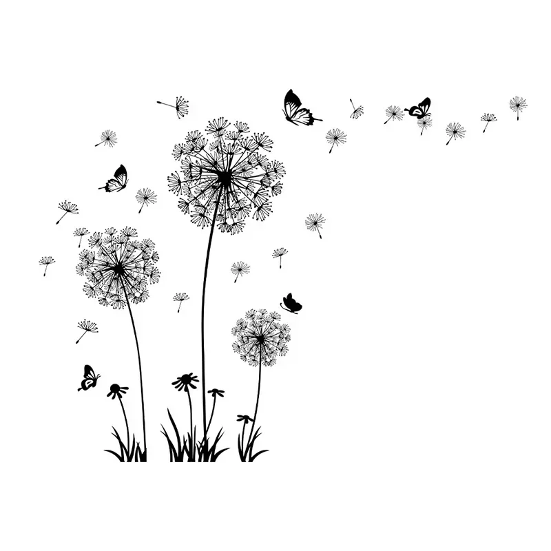 Dandelion Wall Stickers Keyword Tags: 5