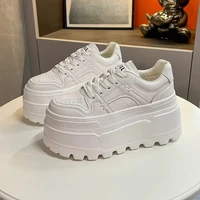 Platform Womens Shoes Non-slip Women Running Shoes Designer Vulcanized Shoes Lace-up Wear-resistant Sneakers for Women 2025 New 1