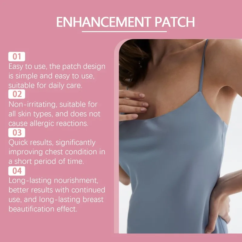 Breast Patch Plump Amore Enhancement Promote Female Hormone Lift Firming Breast Growth Plumping Massage
