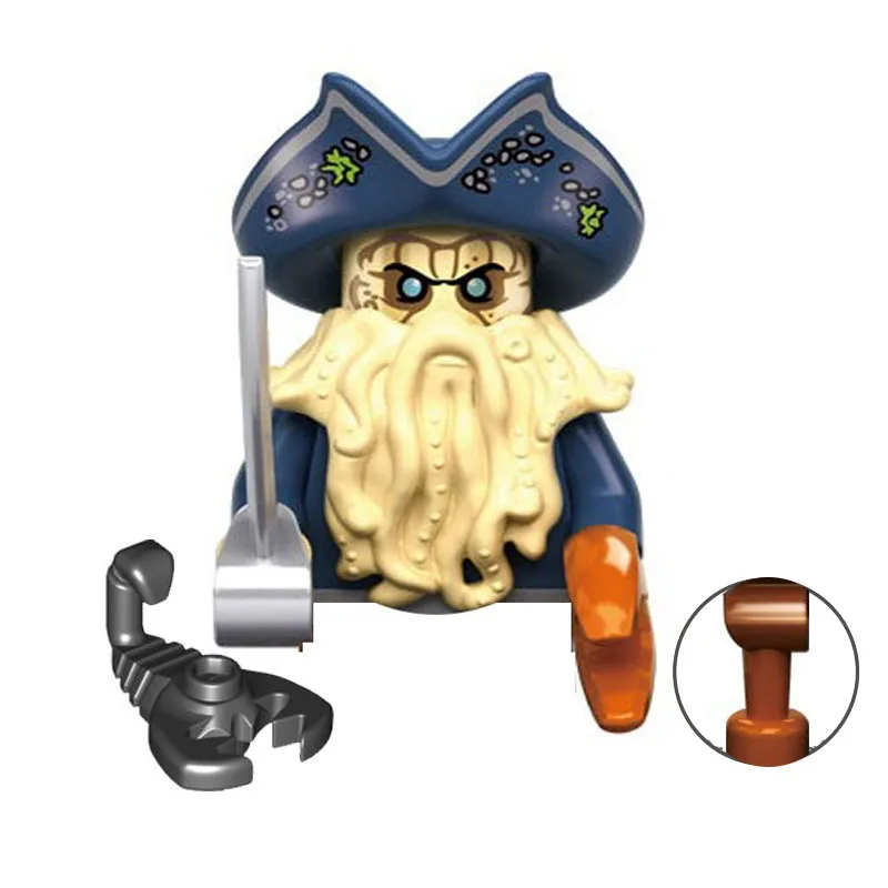 Pirate Shark Animal Blocks - Creative Building Toy Set
