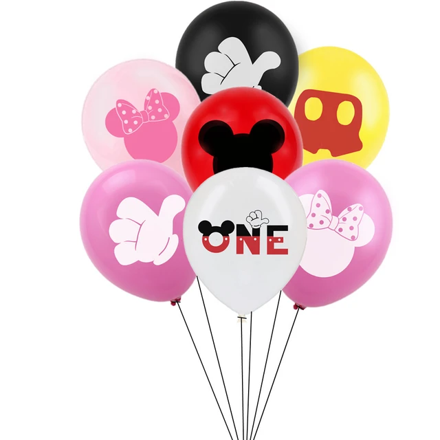 1 pz Mickey Minnie testa di topo palloncino cornice a mosaico fai da te  palloncino scatola di riempimento decorazione compleanno anniversario Baby  Shower sfondo - AliExpress