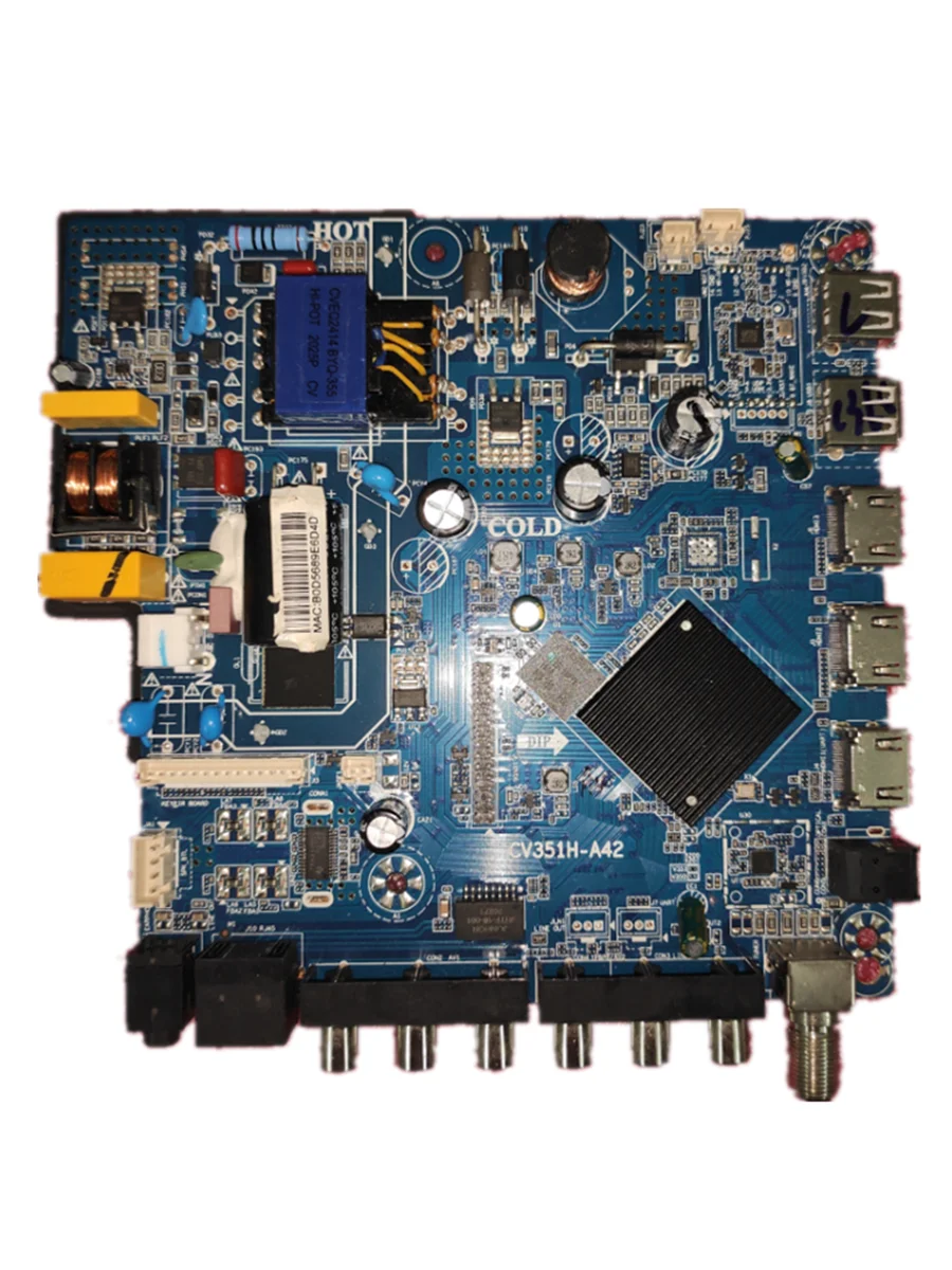 CV351H-A42 와이파이 네트워크 TV 마더보드, DDR 1G + EMMC, 8..