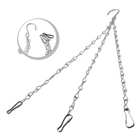 Hanging Chain Flower Pot Spare Metal Sturdy Easy To Install Garden Hanging Basket Metal Replacement High-quality 1