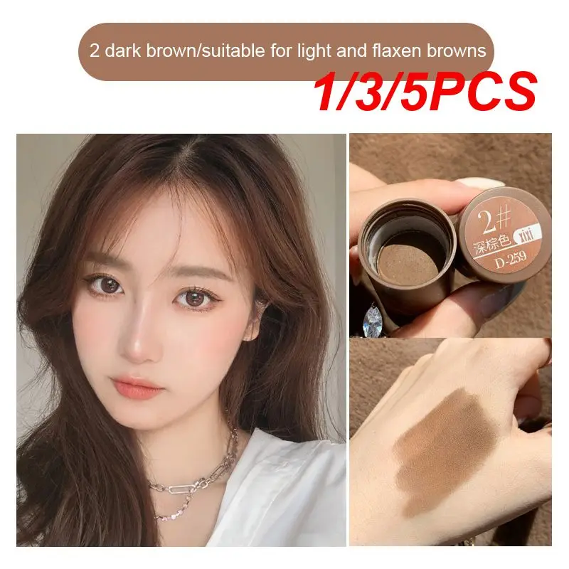 

1/3/5 шт., водостойкая пудра для волос, 3 цвета