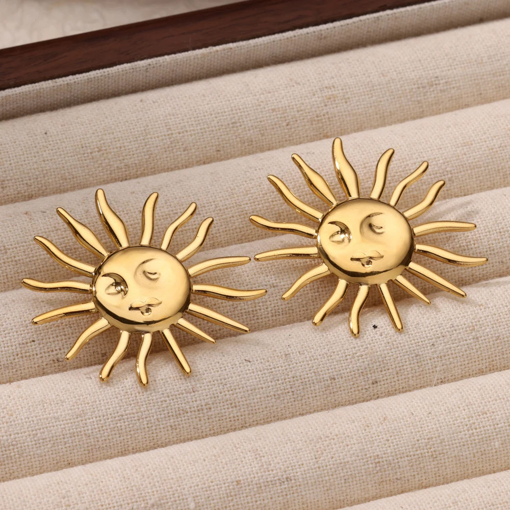 Stainless Steel Earrings for Women Colorful