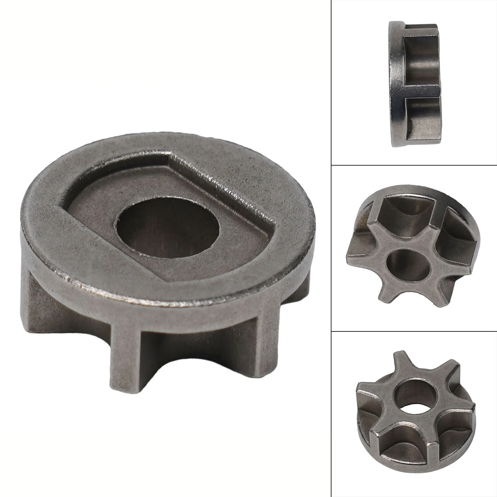 2pc 04c sprocket 36teeth hole 8 10 12mm 25h 45 steel sprocket 04c table wheel finished hole sprocket screw hole m5 For M10-100 For M14-115/125 Accessory Angle Grinder Gear Practical Sprocket Chainsaw High Speed Steel M10 M14 M16