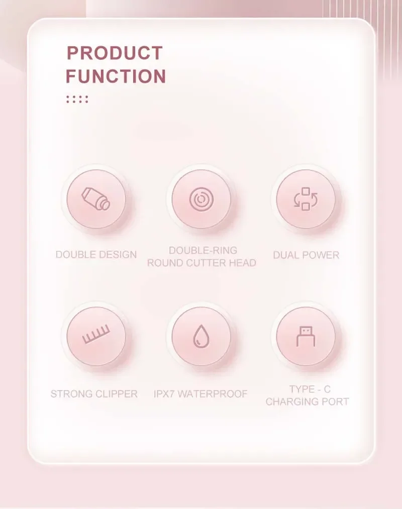 Elektrische dames scheerapparaat epilator voor benen oksels en bikini_voghion.com