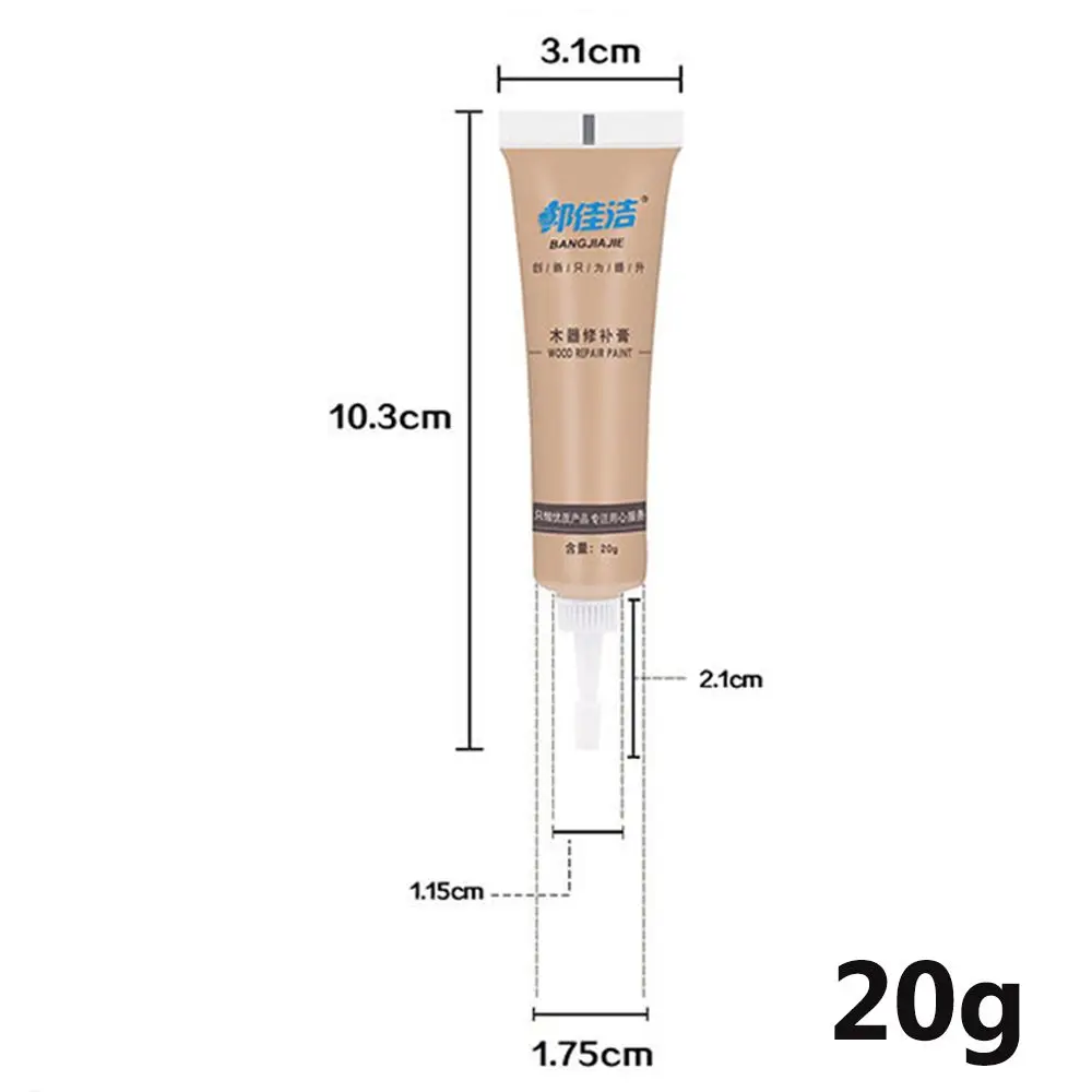 Floor Wood Glue Touch Up Scratch Hole Removal Repair Cream Wood Filler Refinish Paste Furniture Repair Paint