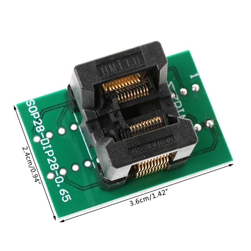 

TSSOP20 Burn Block SSOP20 ST Chip Test Socket Programming Adapter OTS28-0.65-01