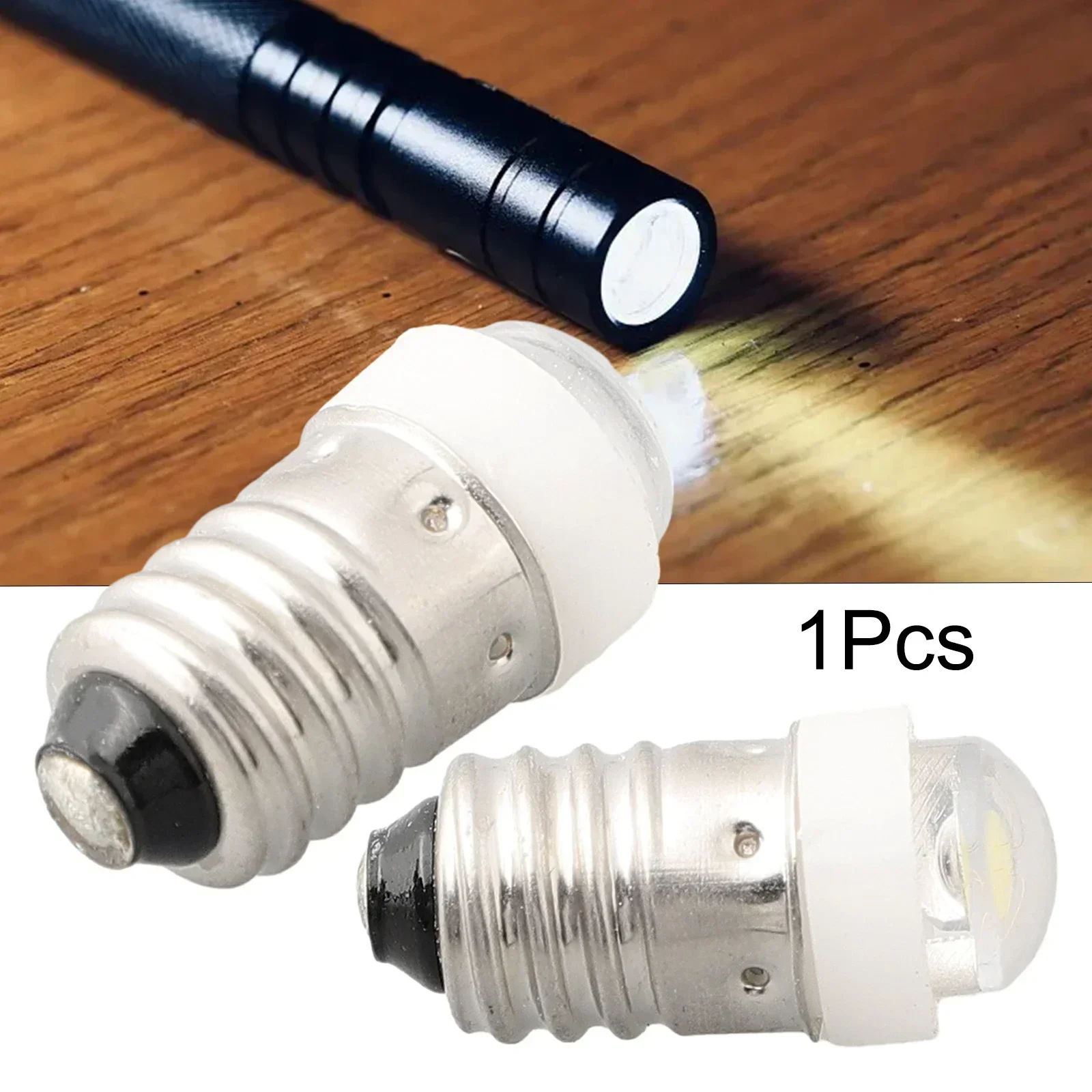 White LED E10 Replacement Bulb For Flashlight Lantern Emergency-Lamp Torches 3/4.5/6V 0.5W 6000K torch led bulb