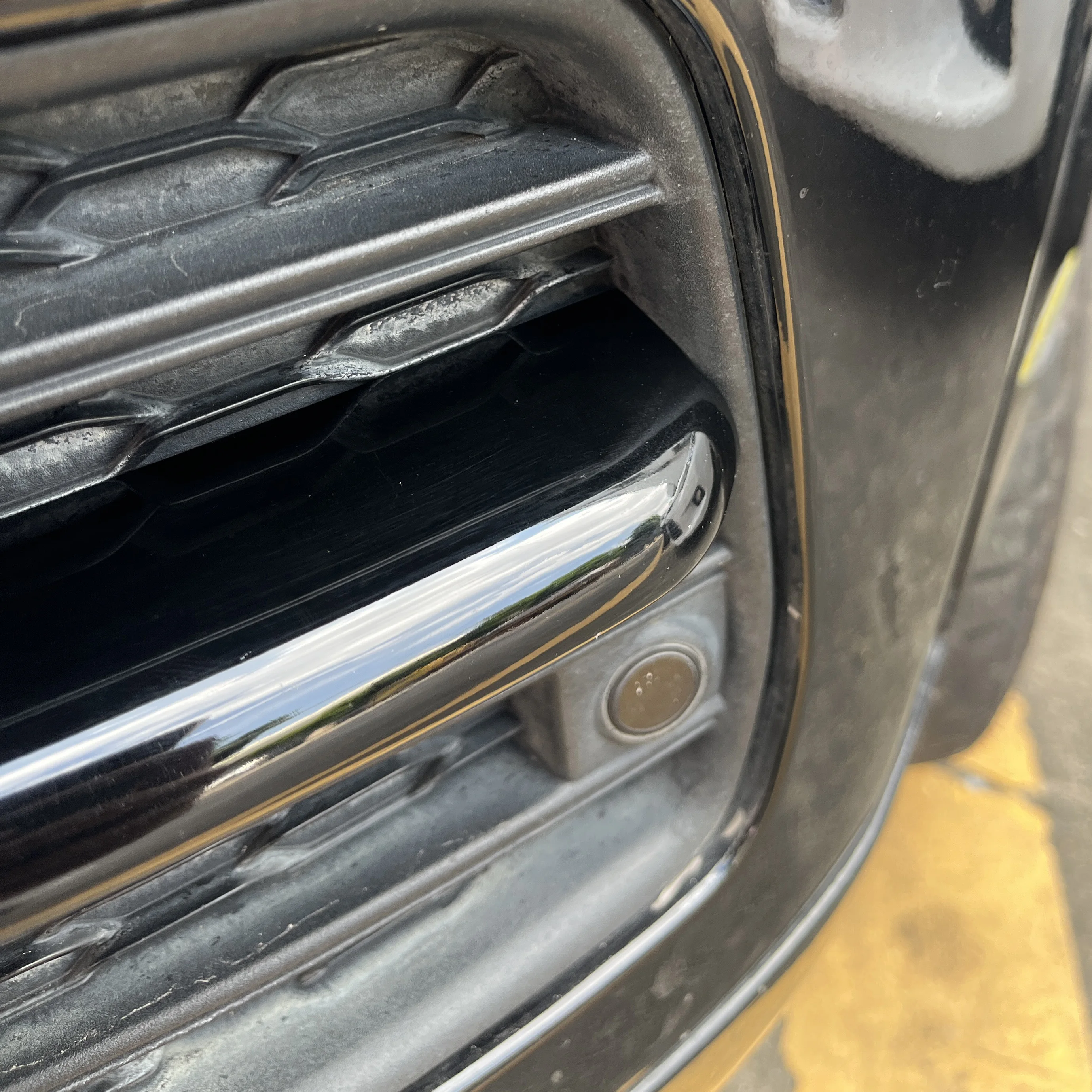 Front Bumper For 2015 to VOLVO XC90 Convert silver to black DIY upgrade vehicle Car modification