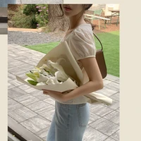 Cotton Crop Tops Blusas Woman Summer Cute Sweet Japan Style Girls Retro Vintage Casual Single-Breasted Button Short Shirts - Image 5