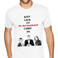 

Large Size Grand Tour Keep Calm Bombshell Shirts Homme Awesome O Neck Classic T-Shirt 80S Vintage Vintage Tee Shirt
