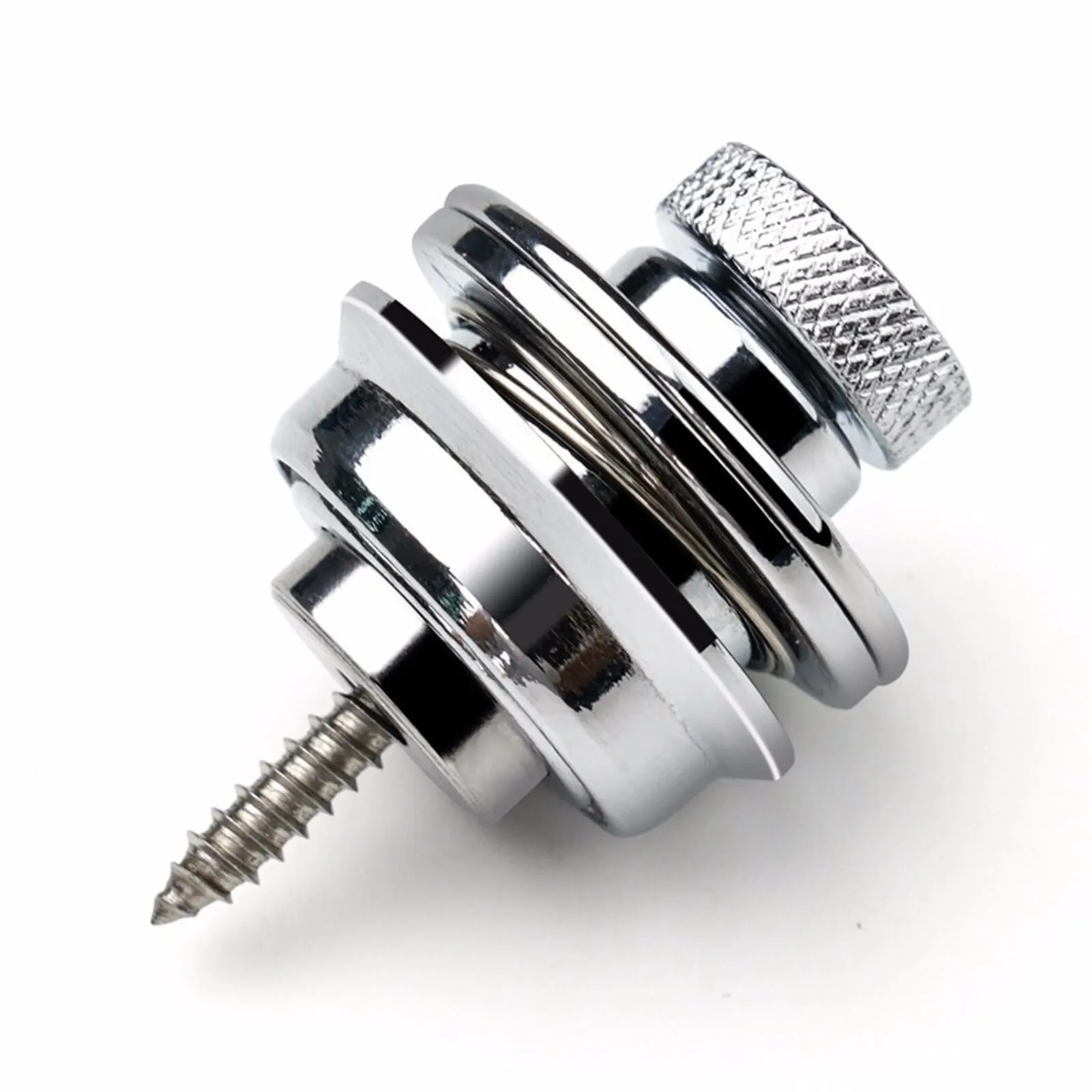 Heavy Duty Metal Security Guitar Strap Lock Button