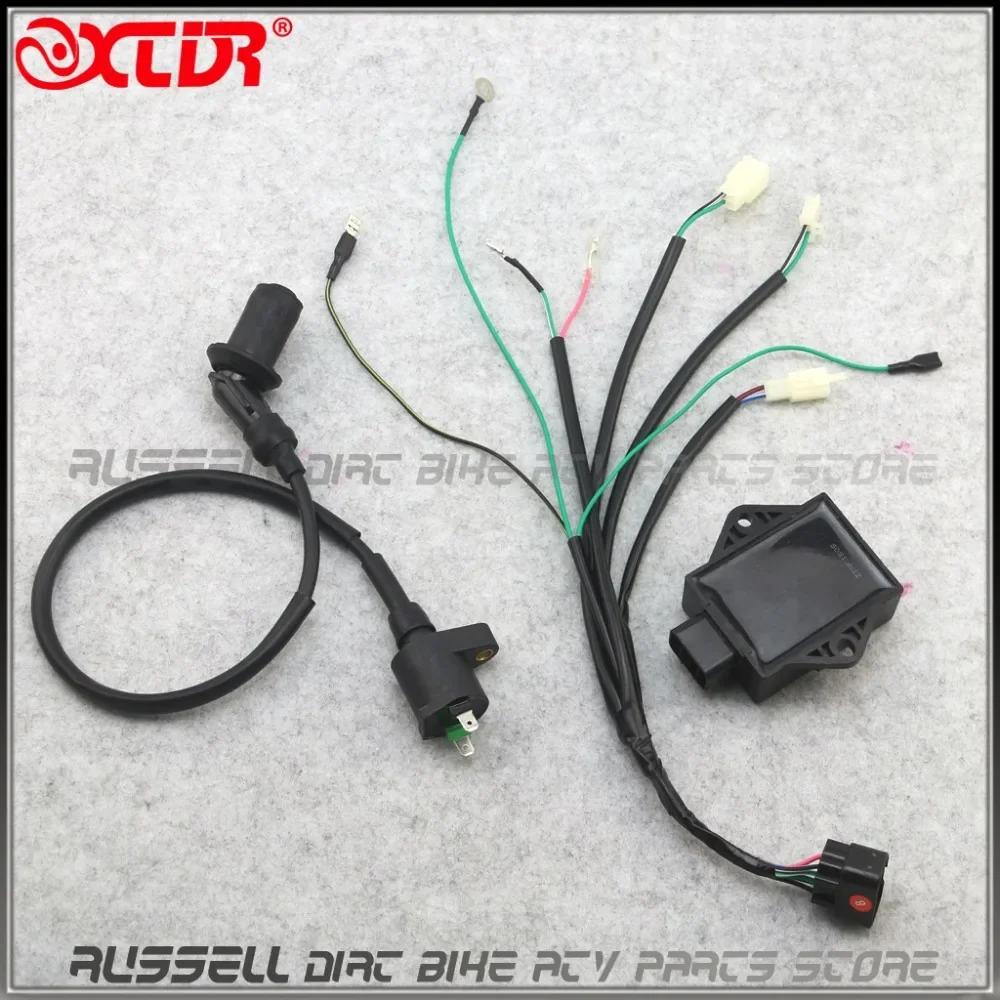 8-Pin-CDI-Unit-Plug-Kick-Start-Wiring-Wire-Harness-Loom-Cable-for-Lifan