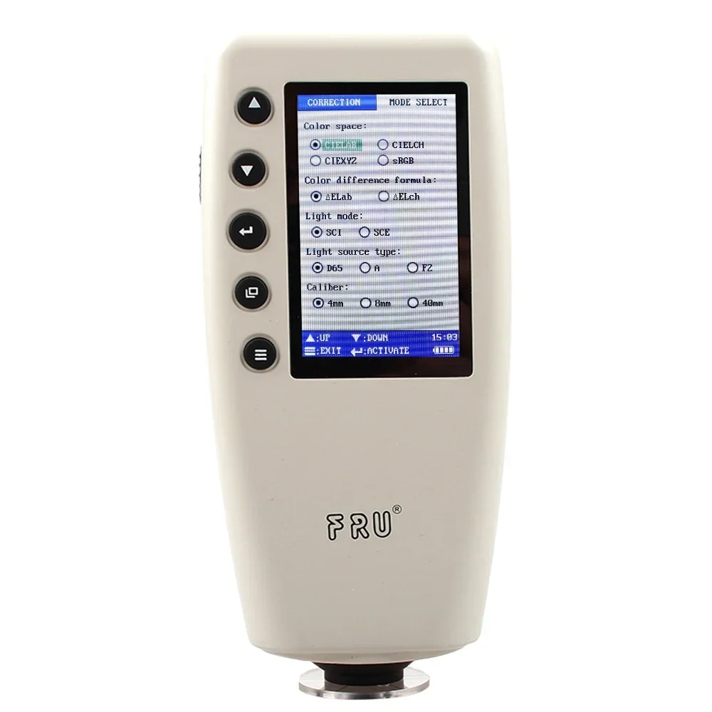 

WR18 Digital Color Meter Tester Colorimeter Measurement Interval 0.5 Sec Measurement Range L: 0 to 100