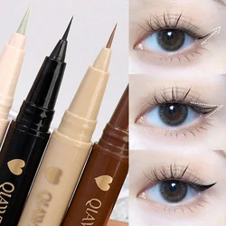 Ultra-thin Matte Liquid Eyeliner Lower Eyelash Pen Waterproof Quick Dry Glitter Silkworm Pencil Korean Makeup for Women Cosmetic