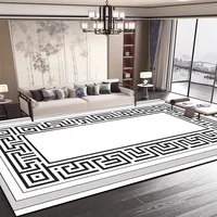 Simple Style Light Colored Carpet for Living Room 200x400cm Large Area Non-slip Rugs Room Decoration Home Soft Mats Customizable 2