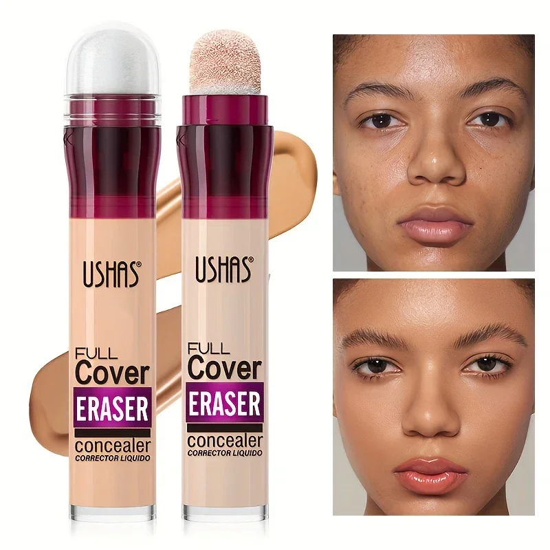 Facial Concealer Sponge Head Matte Liquid Foundation Makeup Oil Control Long Lasting BB Cream Waterproof Brighten Cosmetics_voghion.com