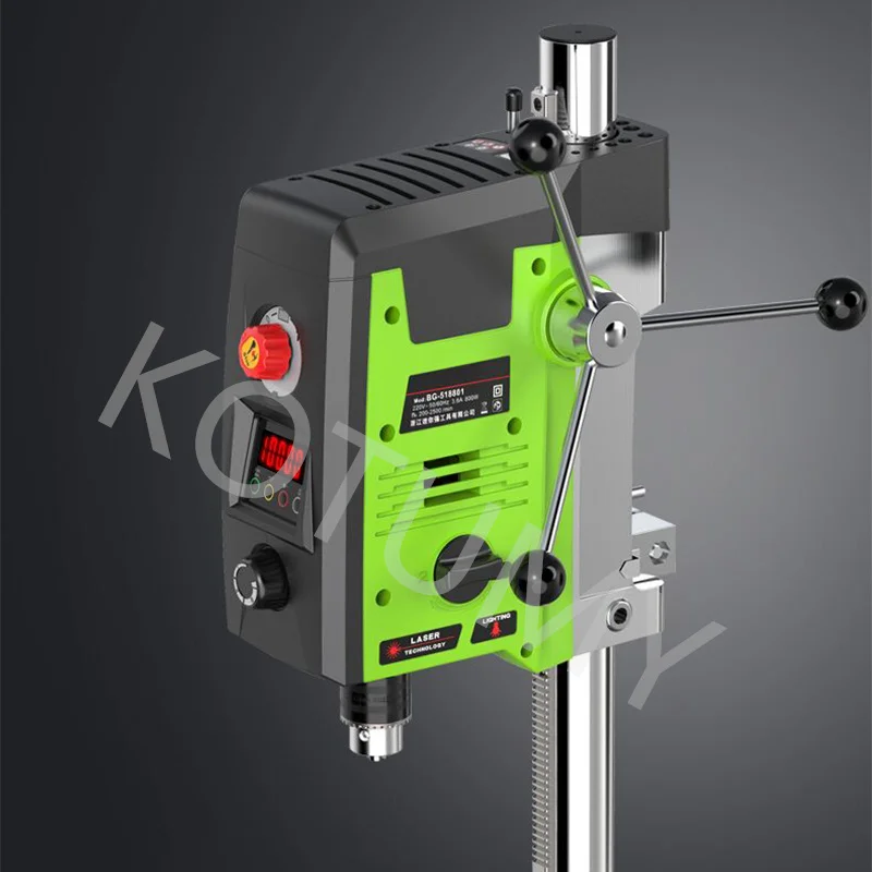 Digital Display Bench Drill High Precision Bench Drill Small Household 220V Industrial Grade Drilling And Milling Machine 6