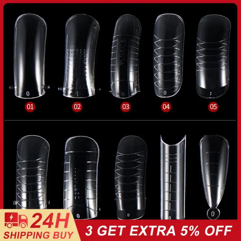 

Nail Mold Precise Crystal Beautiful Transparent Crystal Nail Mold Box Extension Gel Must-have Box High-quality Professional