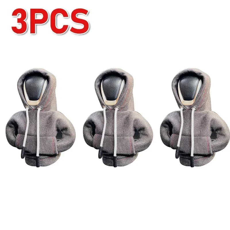 Universal Gear Shift Hoodie Cover - Stylish Car Interior Decoration and Novelty Gift
