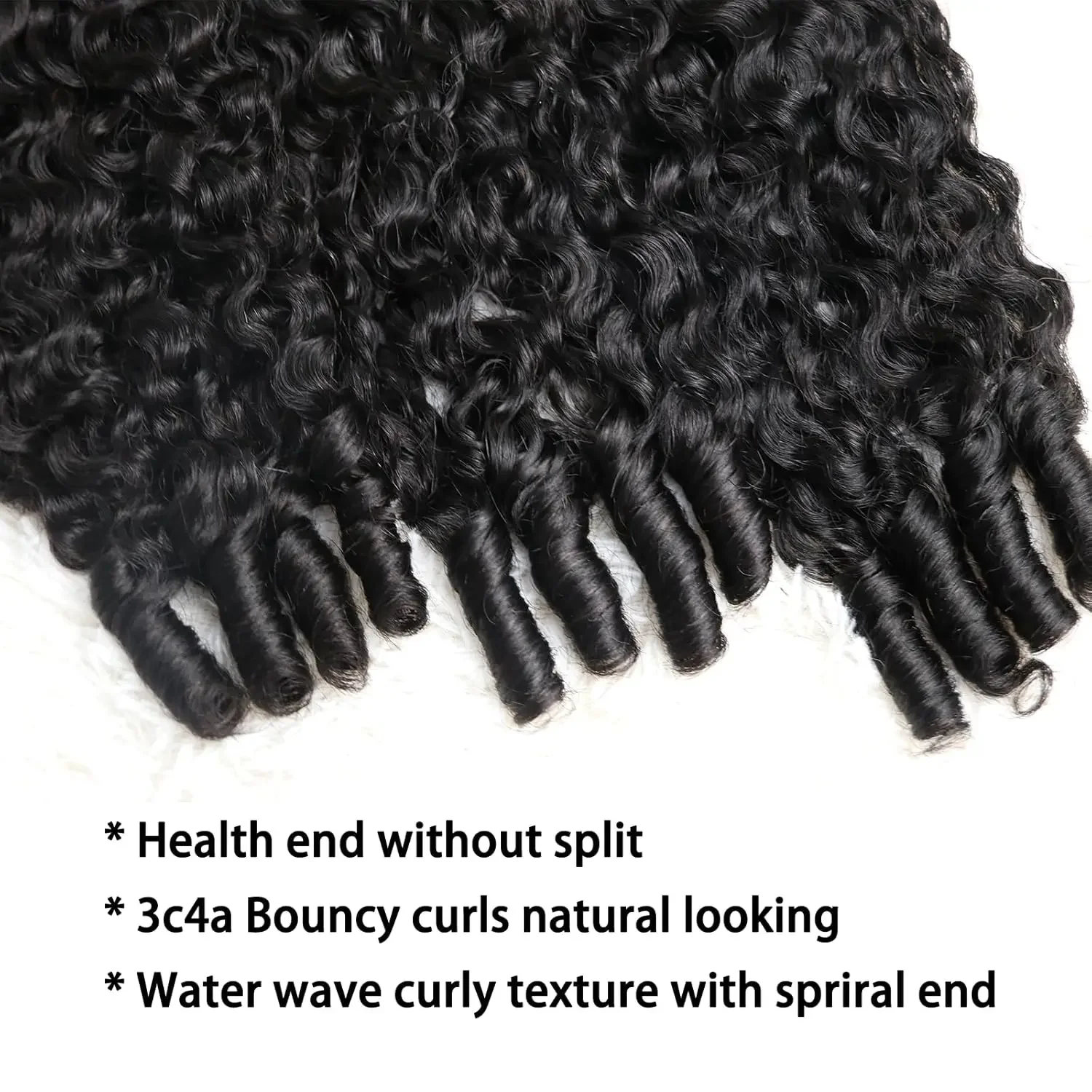 15A Burmese Curly Raw Hair Bundles Unprocessed Human Hair Extensions Curly Bundles Burmese Virgin hair Women