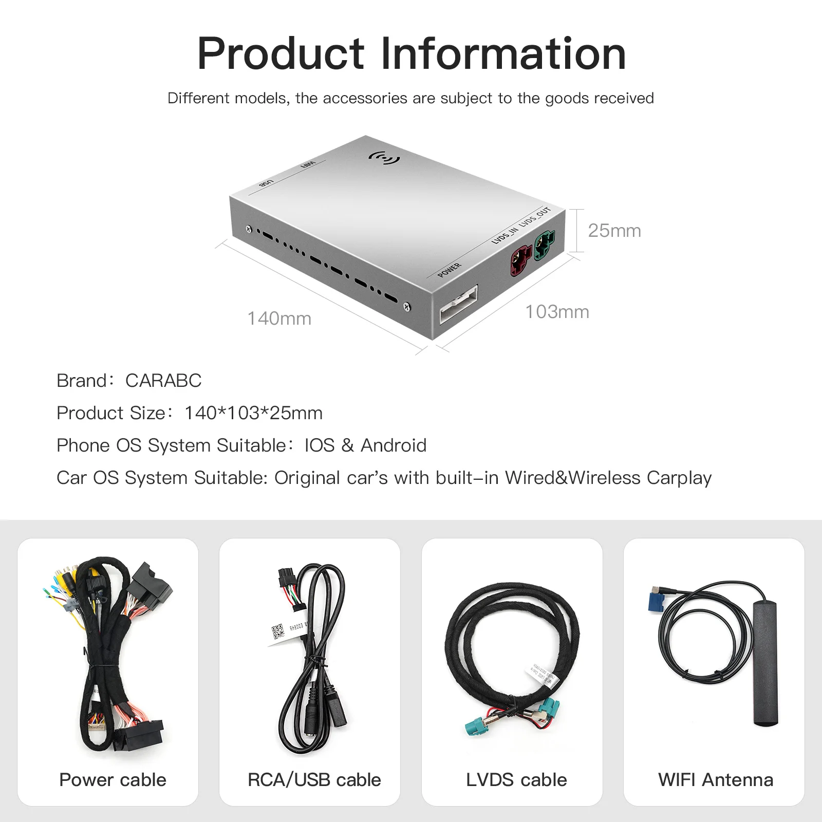  CarPlay For BMW NBT/CIC/EVO/CCC 1 2 3 4 5 7 ø E70 F10 X1 X3 F25 F26 F48 ̴ X4 X5 X6 F56 F15 ȵ̵ ڵ ڴ