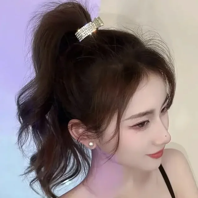 Luxury Mini Rhinestone Pearl Hair Clip